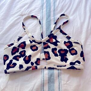 Cheetah Print Sports Bra